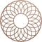 Ekena Millwork Cannes Wood Fretwork Pierced Ceiling Medallion, Wood (Paint Grade), 34"OD x 11 5/8"ID x 3/8"T CMWP34X34X0375CNMF - alternate 1